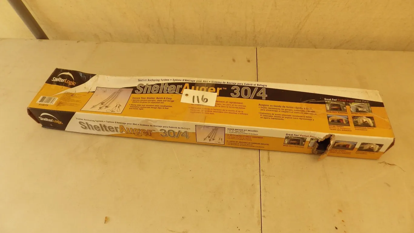 shelter anchor kit