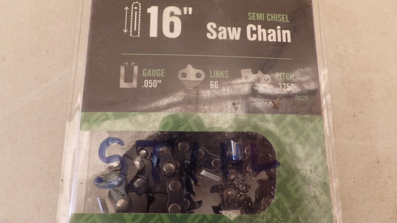 16 inch chainsaw chain