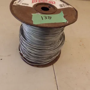 Part roll   of galvanized electric fence Wire 14 gauge
