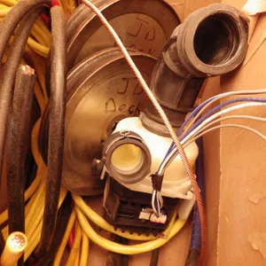 miscellaneous electrical wire , dishwasher pump , pulleys