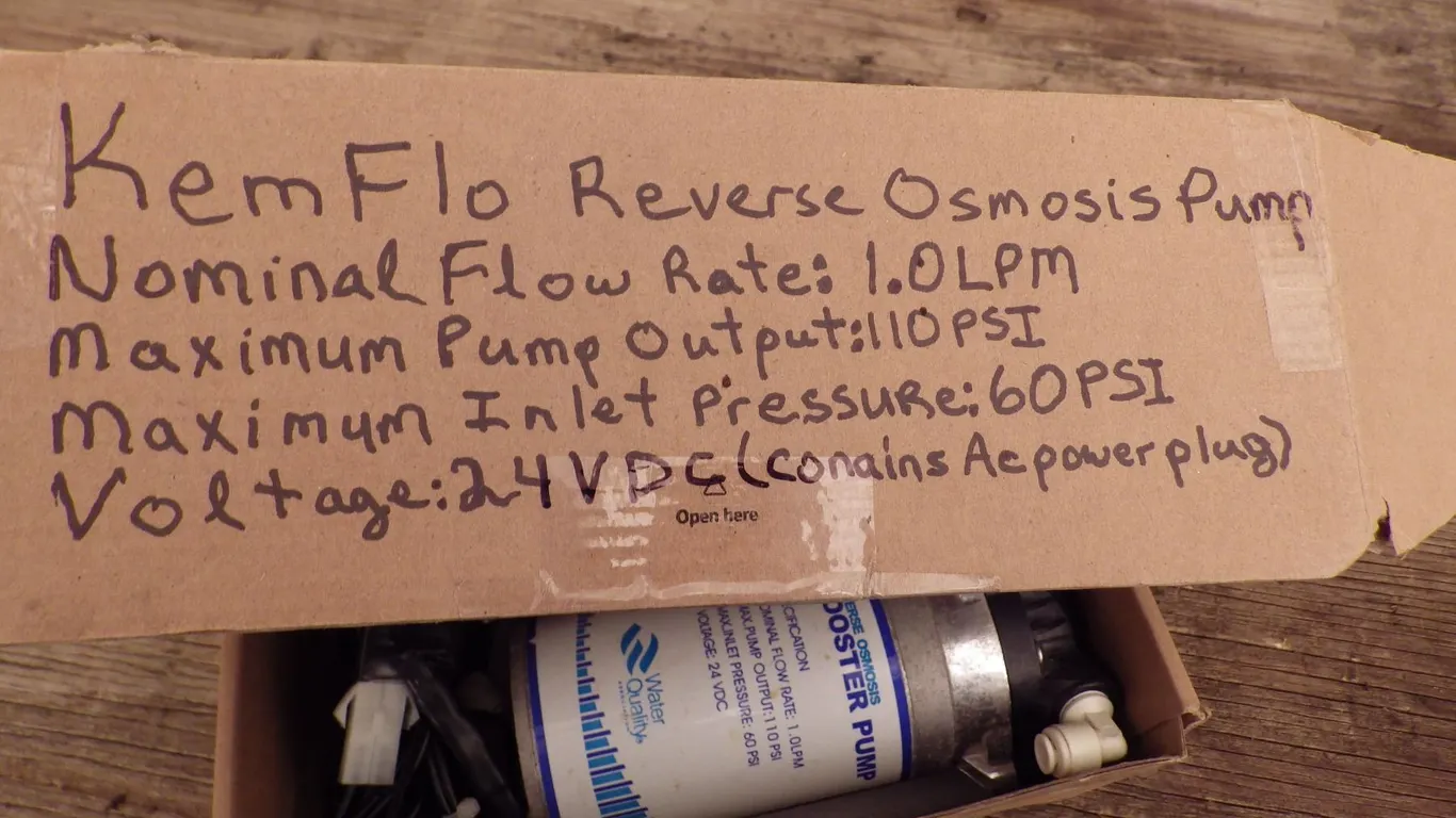 kem flow reverse osmosis pump