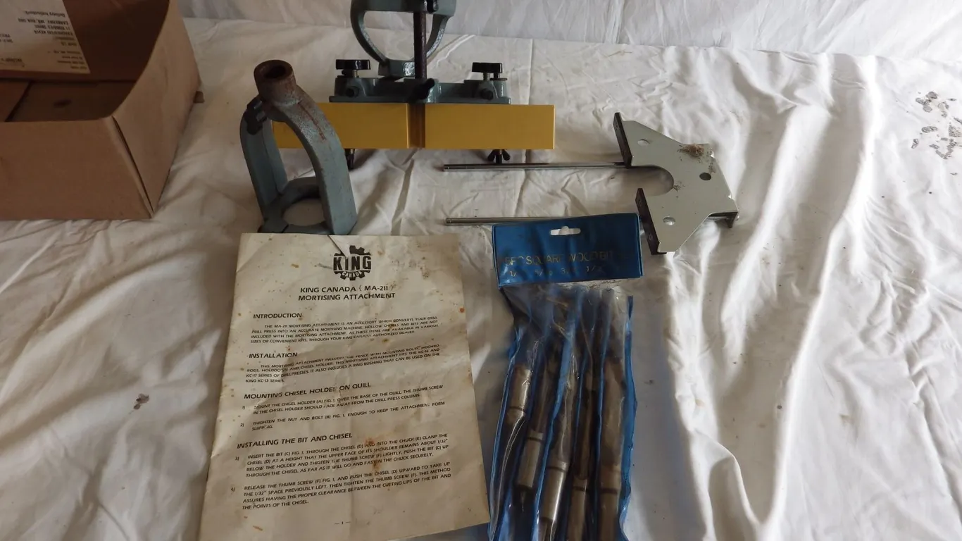 King Canada Mortising attachment
