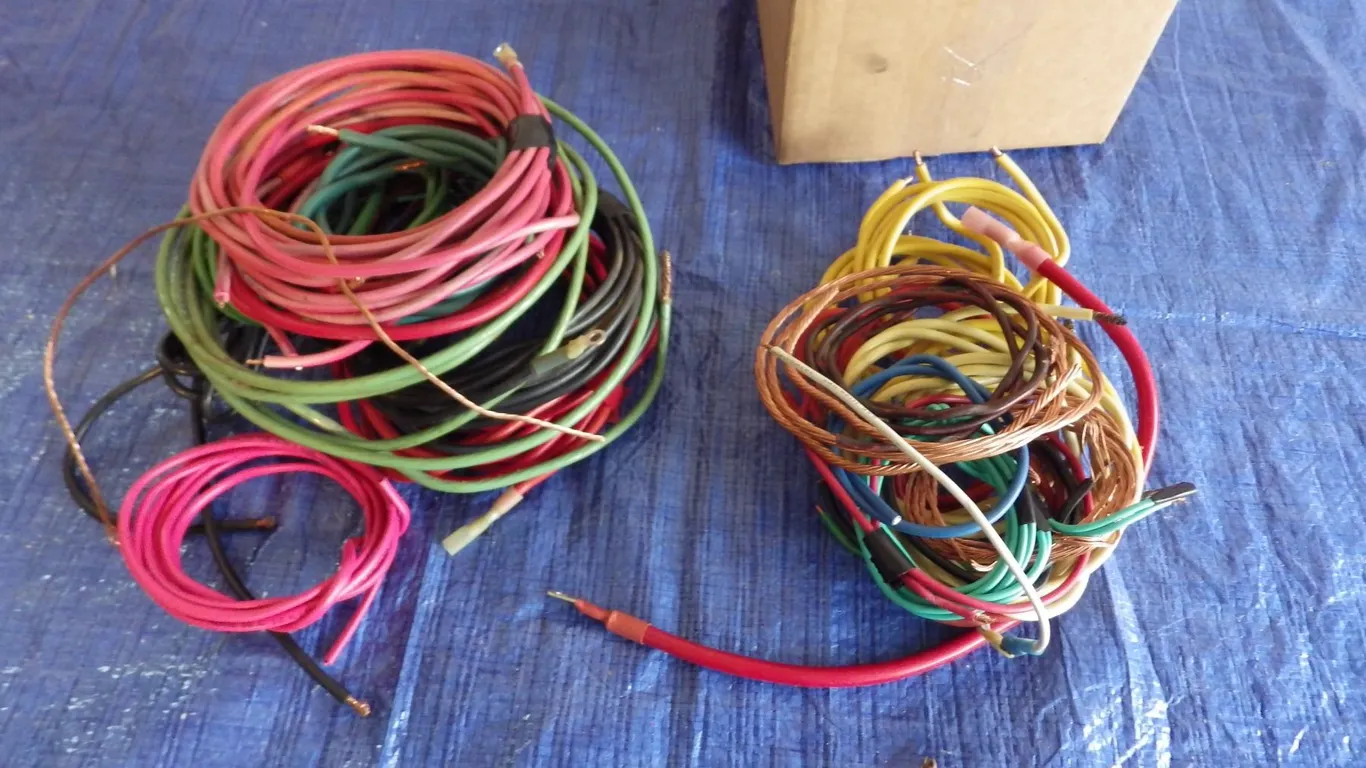 assorted wire