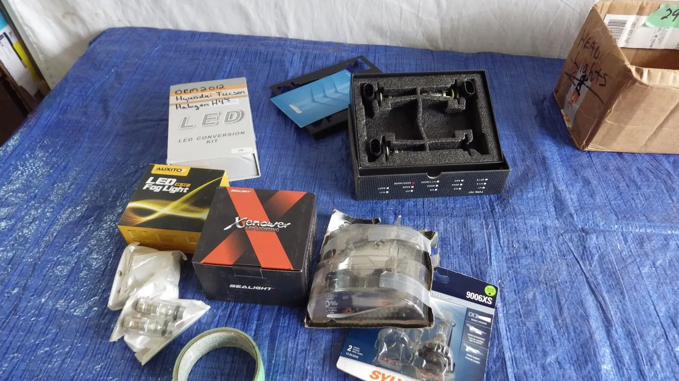 LED vehichle lights etc
