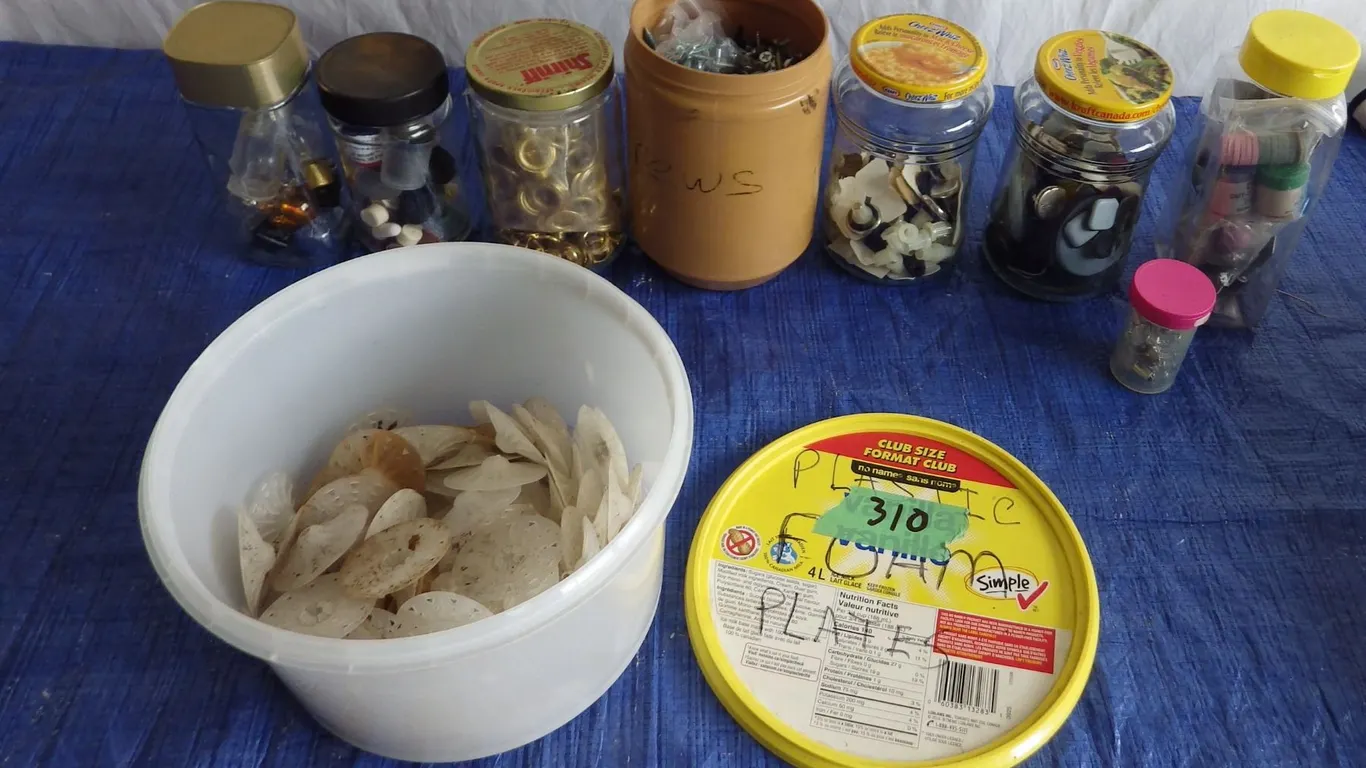 lot of various shop supplies
