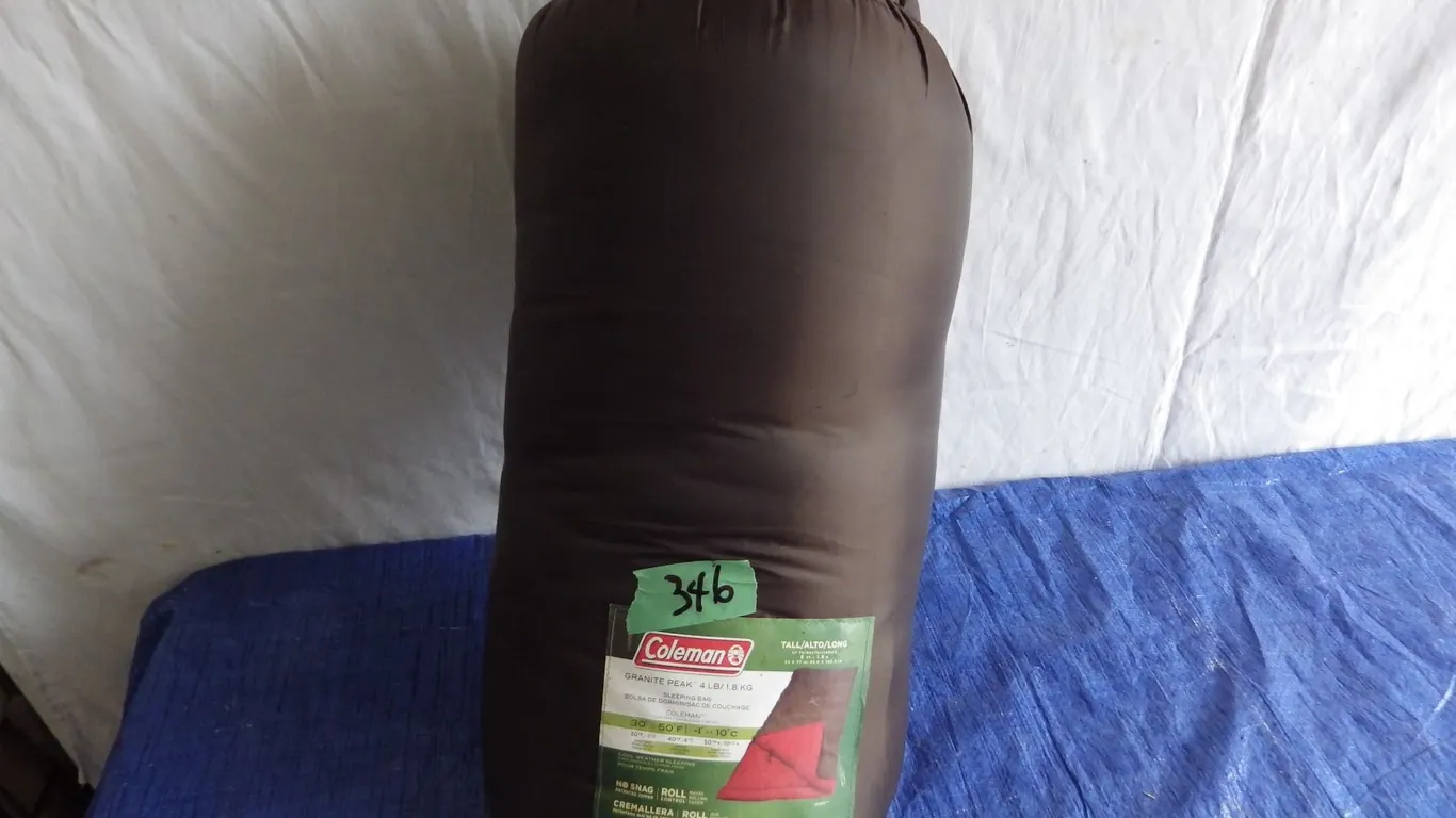 Coleman sleeping bag