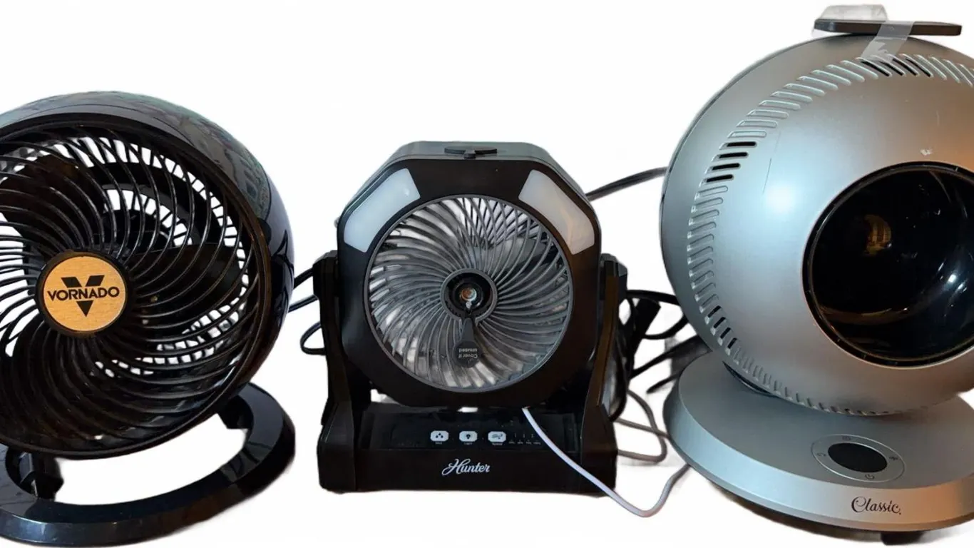 Vornado, Holmes, and Classic Electric Fans Tabletop Lot