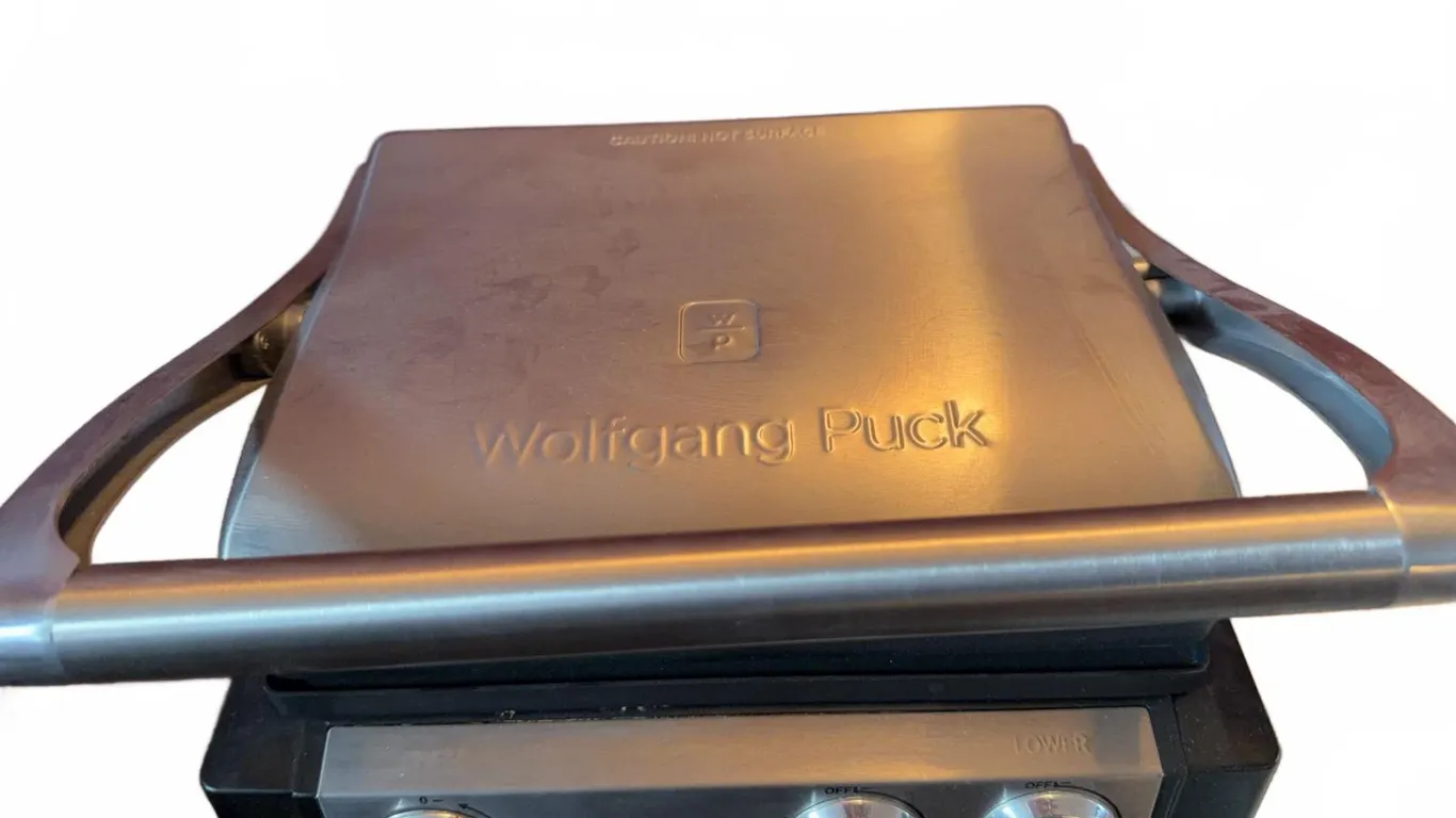 Wolfgang Puck Stainless Steel Electric Grill and Panini Press