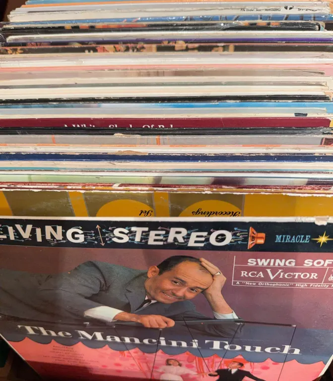 52 Assorted Vinyl LP Records Including Soundtracks and Popular Artists