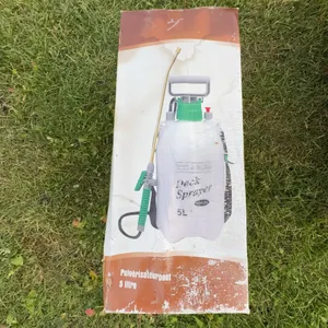 5 Litre Neck Sprayer with Brass Nozzle and Green Handle