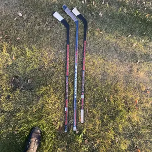 3 Cooper Sherwood 5030 Feather-Lite Hockey Sticks