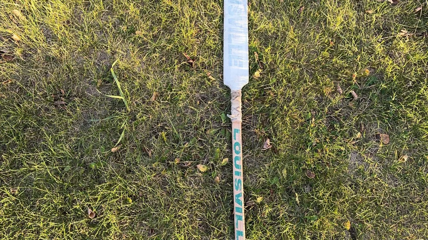Louisville TPS Hockey Goalie Stick with Tape-Wrapped Blade and Handle