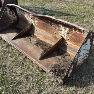 7' bucket loader mount (white)