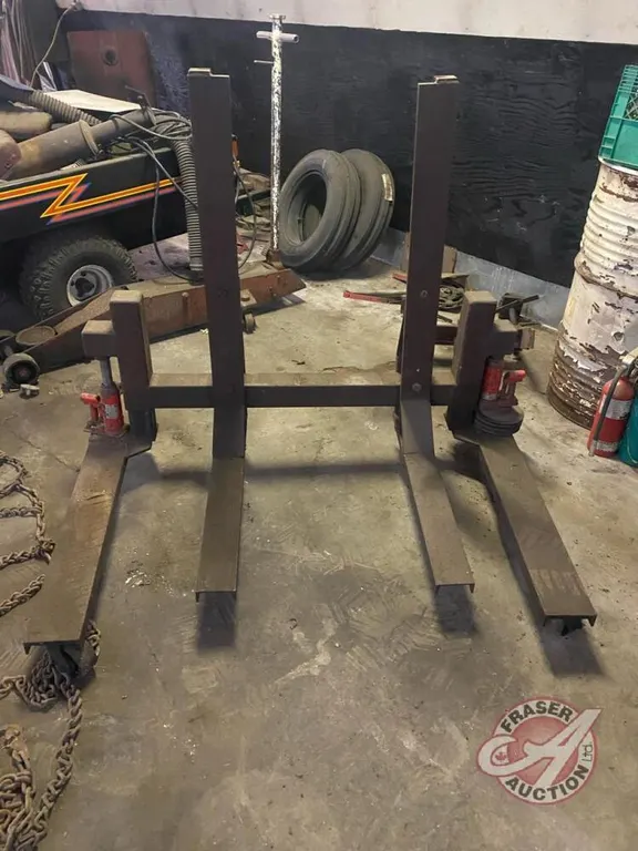 Shop Built pallet jack