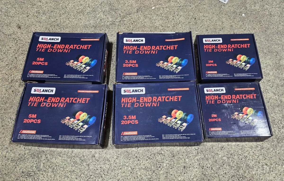 SDLANCH Ratchet Tie-Down Sets
UNRESERVED
