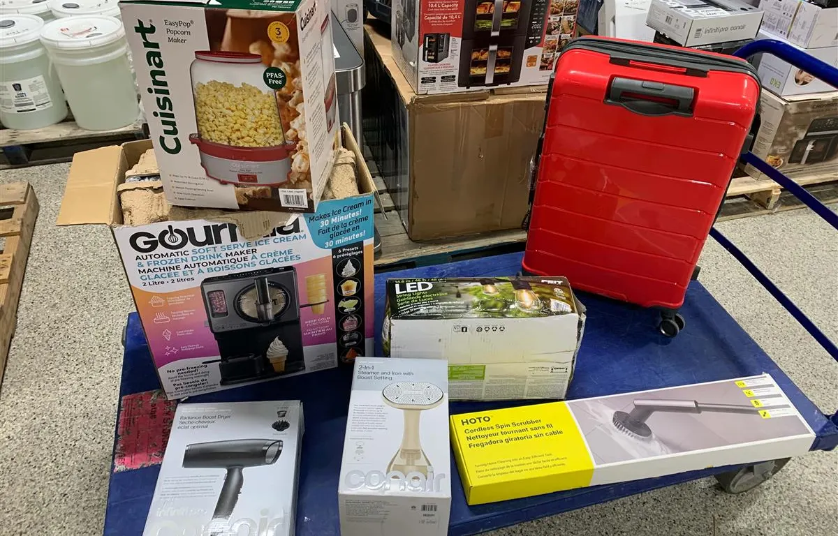 Ice Cream Maker, String Lights, Suitcase and More
UNRESERVED