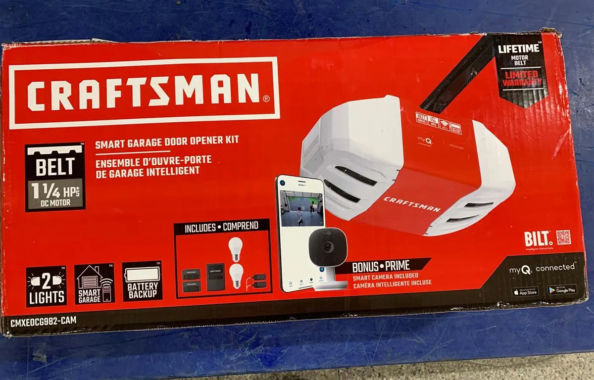 Craftsman Smart Garage Door Opener Kit
UNRESERVED