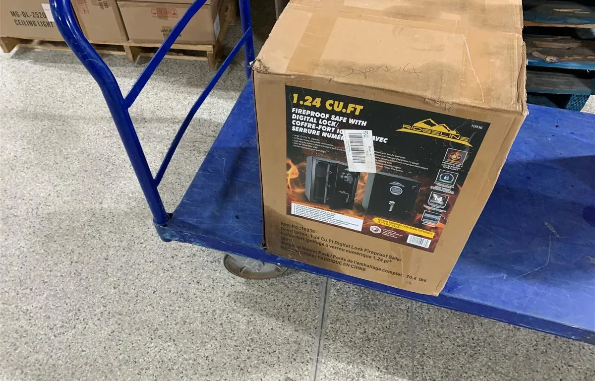 Ridgeline 1.24 Cu. Ft. Digital Lock Fireproof Safe
UNRESERVED