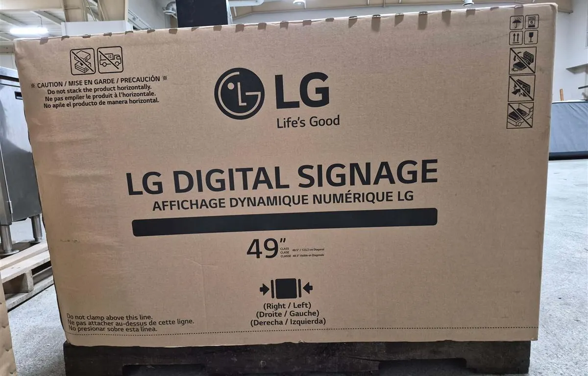 LG 49'' Digital Signage Display
UNRESERVED