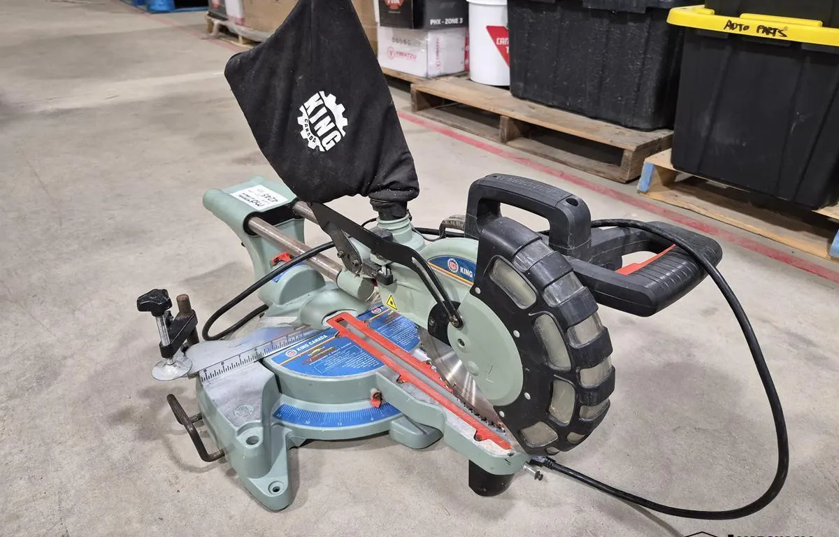 King Canada 8380 Sliding Miter Saw
UNRESERVED