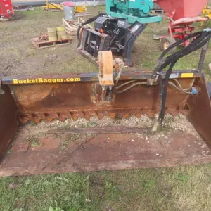 Bucket Bagger Skid Steer Attachment – Hydraulic Sandbag Maker