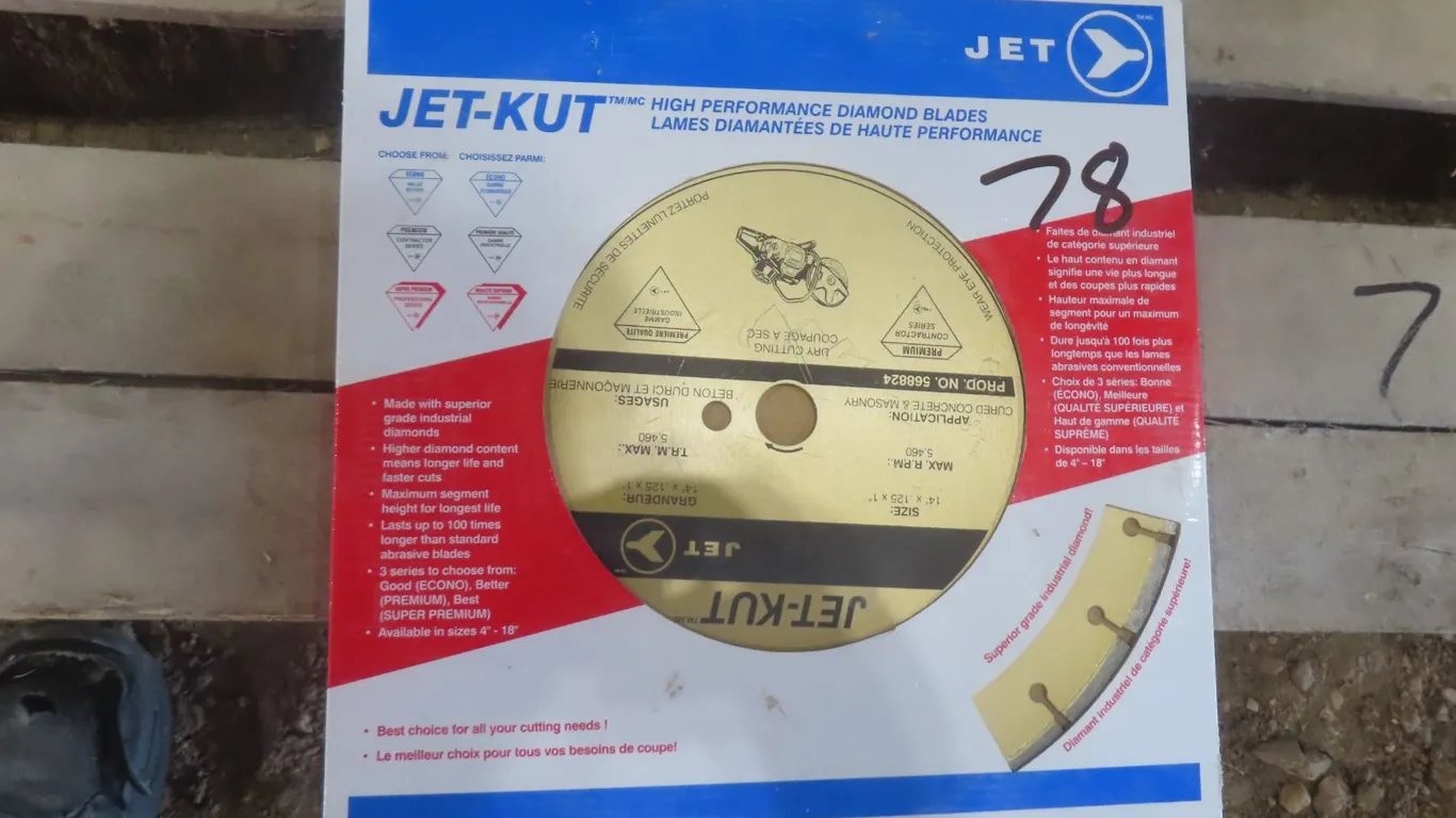 New Jet 14" Concrete Blade #568824