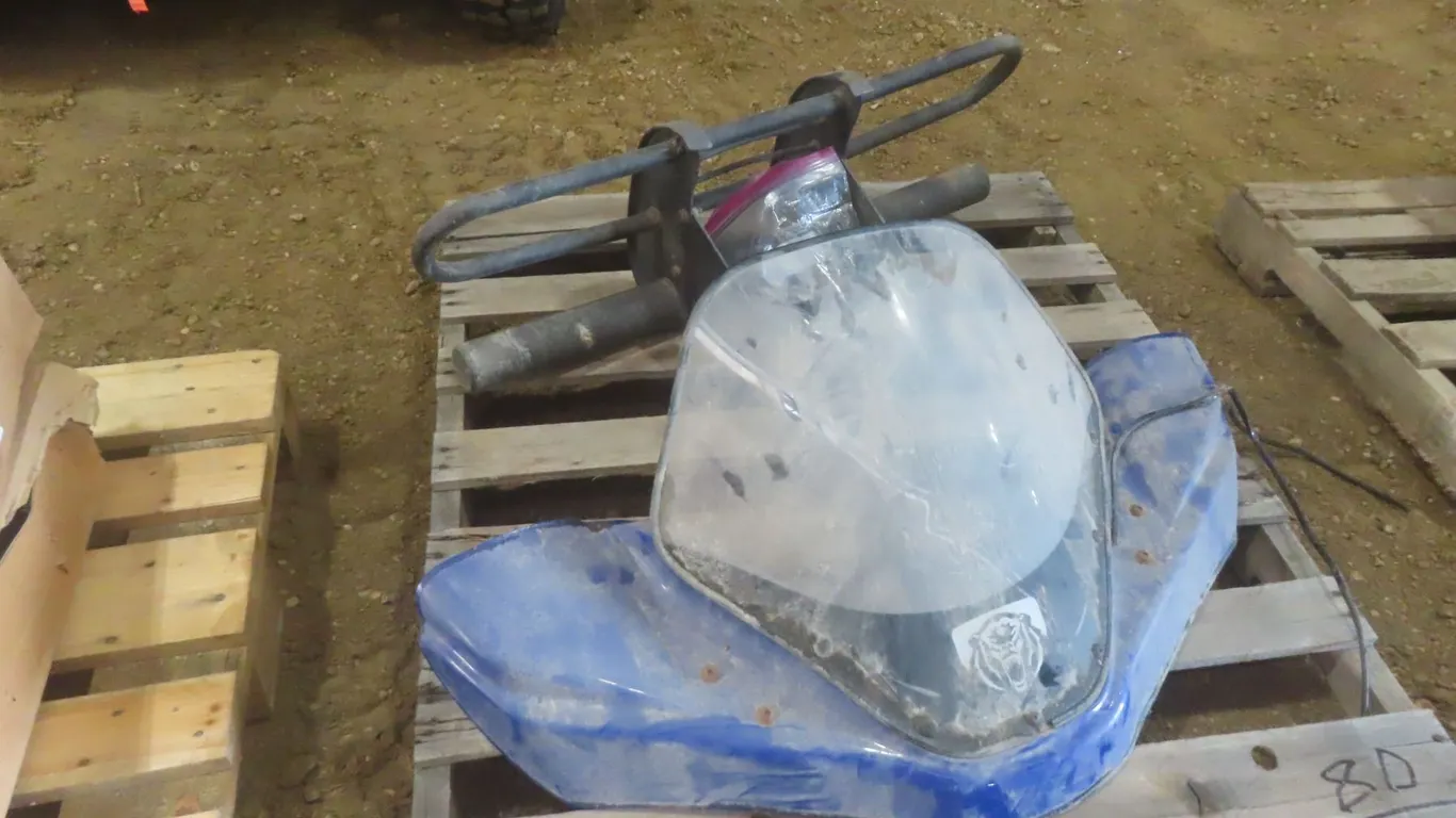 2009 Yamaha Kodiak Windshield and Bumper