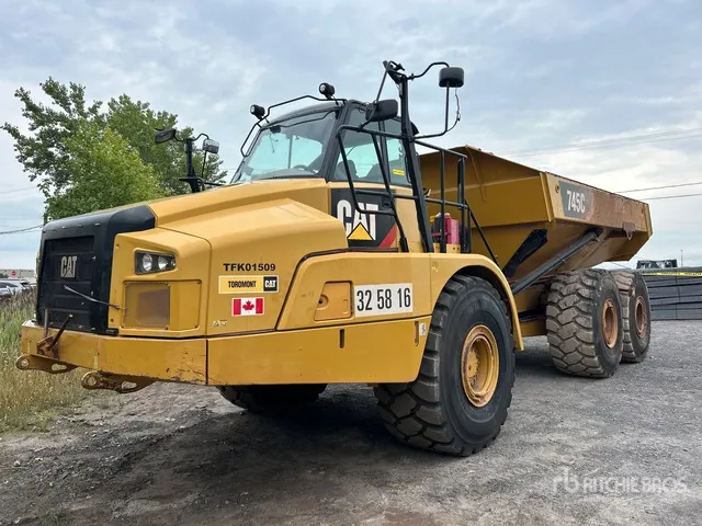 2017 Cat 745C Articulated Dump Truck (Inoperable)