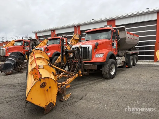 2019 International HX620 6x4 Snow Plow Truck