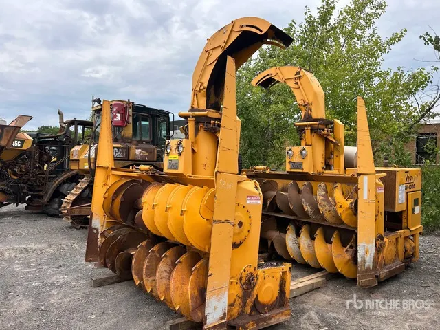2013 Vohl DV4000 9 ft Snow Blower - Fits Wheel Loader (Inoperable)