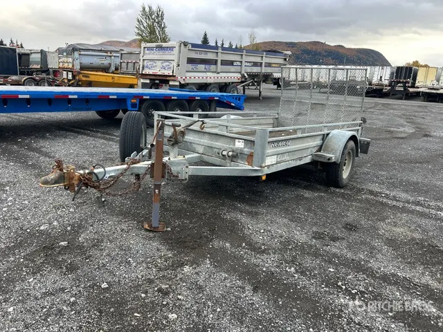 2004 Remeq 10 ft S/A Utility Trailer