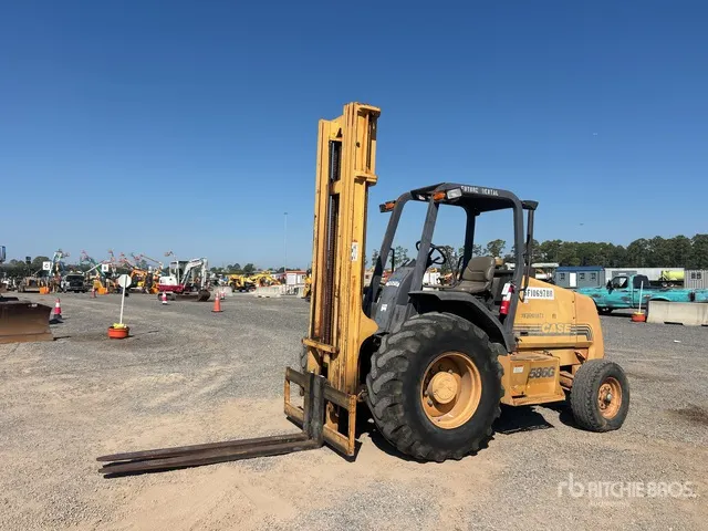 Case 580G 4x2 Rough Terrain Forklift