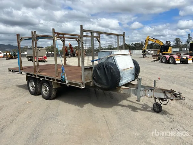 2015 Homemade 4.5 m Bogie/A Flatbed Trailer