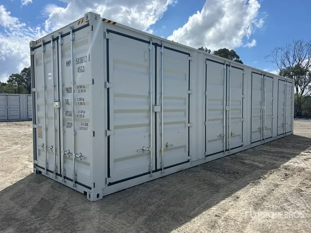 2026 40 ft High Cube Multi-Door Storage Container (Unused)