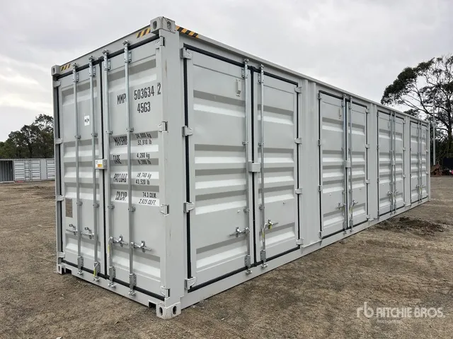 2026 40 ft High Cube Multi-Door Storage Container (Unused)