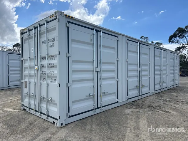 2026 40 ft High Cube Multi-Door Storage Container (Unused)