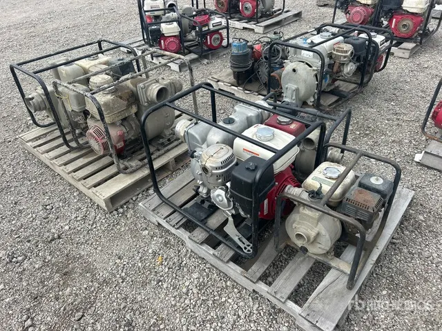 Quantity of (5) Skid-Mounted Water Pump