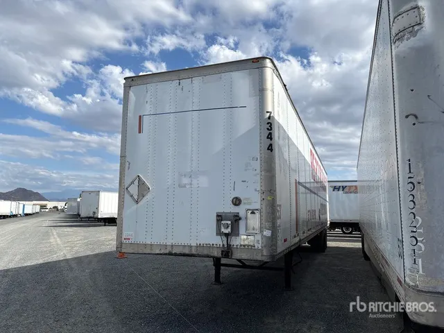 2008 Wabash DVCVHPC 53 ft x 102 in T/A Van Trailer