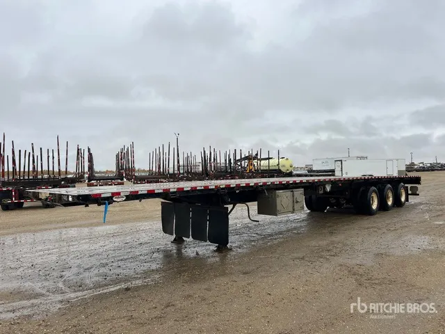 2020 Raja 53 ft Tri/A Flatbed Trailer