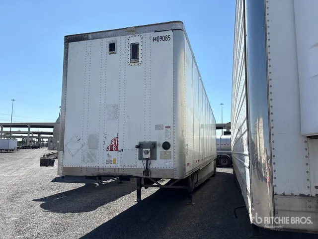 2015 Wabash DVCVHPC 53 ft x 102 in T/A Van Trailer