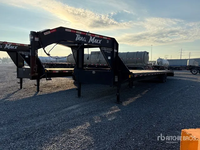 2025 Trailmax Max27-40 40 ft T/A Gooseneck Equipment Trailer