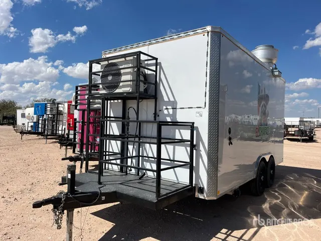 2026 TBT Trailers TRA 16 ft T/A Food Concession Trailer
