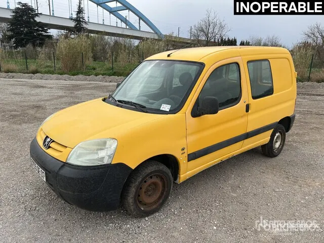 2006 Peugeot Partner 1.6HDI Vehicule Utilitaire Cargo Van (Inoperable)