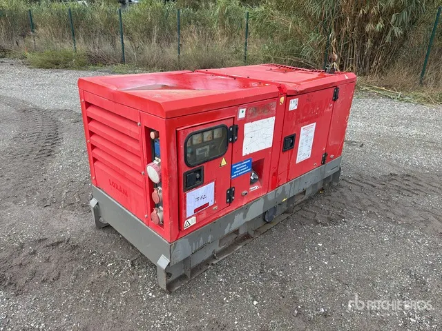 2013 Atlas Copco Qas38 30 kVA Containerized Groupe Electrogene Generator Set