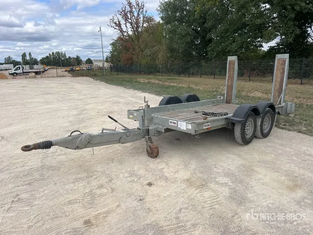 2023 ECIM PEGD35 Remorque 2 Essieux Equipment Trailer