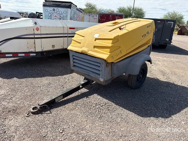 Atlas Copco XAS185JD 185 cfm Mobile Air Compressor