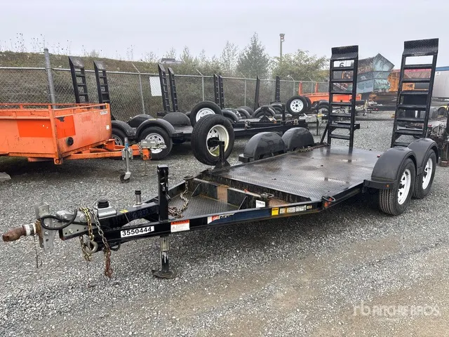 2022 Miska 10 ft T/A Equipment Trailer