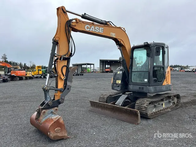 2018 Case CX75C SR Tracked Excavator