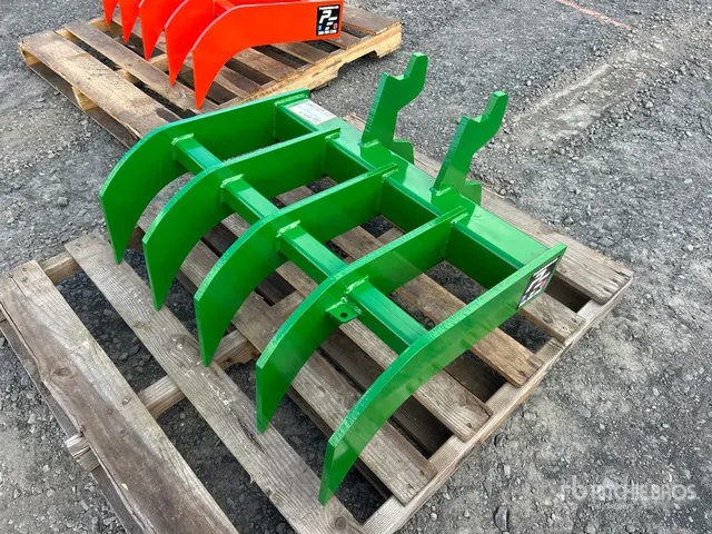 Precision Fabrication 31 in Excavator Rake - Fits John Deere 27 / 35 (Unused)