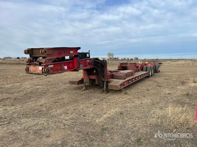 1981 Columbia T/A Lowboy Trailer